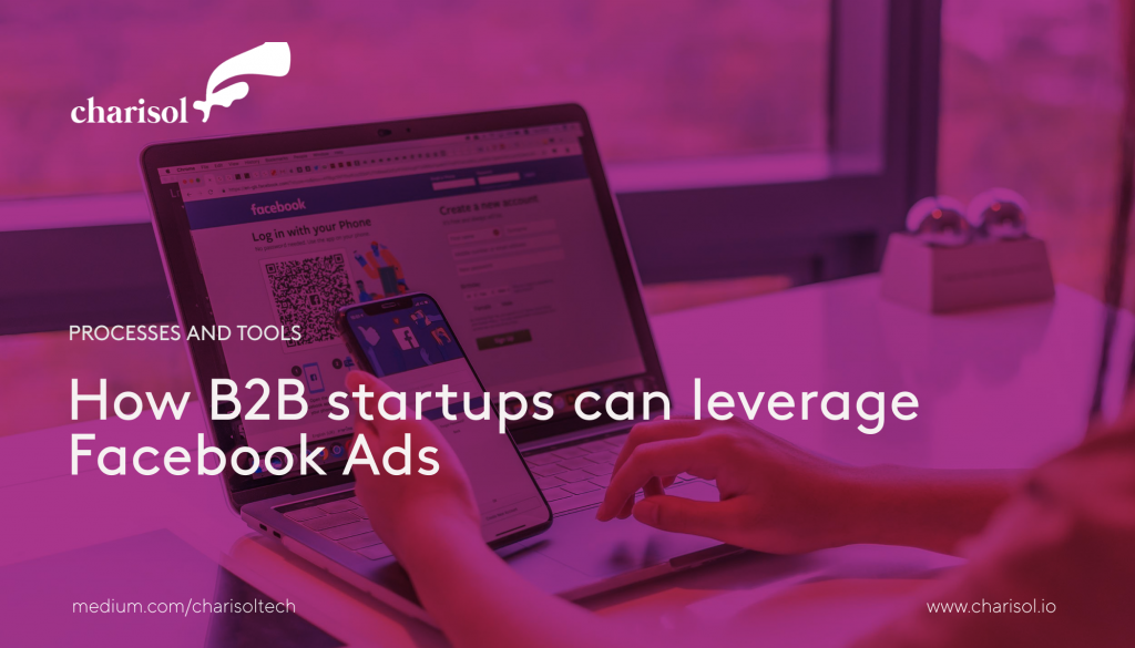 B2B startup leveraging Facebook ads