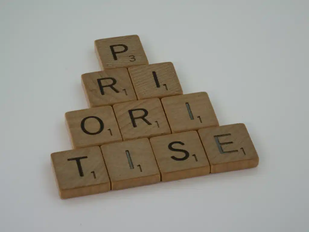 prioritize 