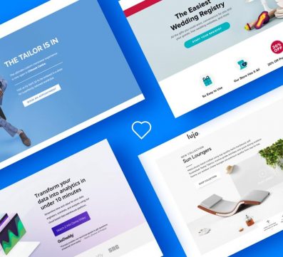 landing page